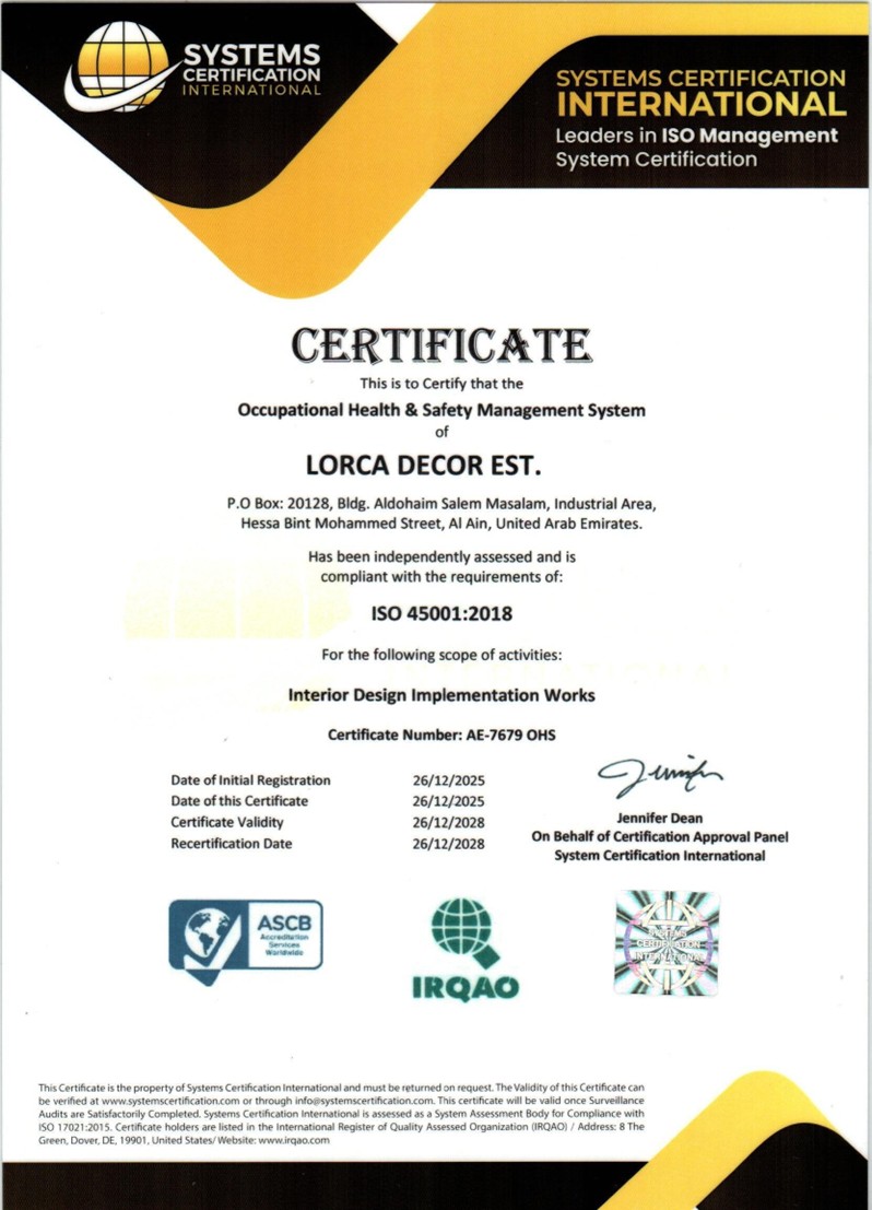 Health & Safety management